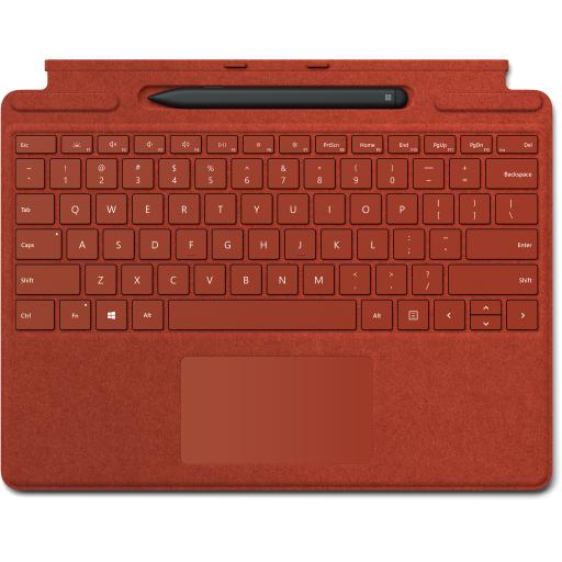 [MICROSOFTCORPORATION_26B-00082] MICROSOFT CORPORATION SURFACE PRO TYPE COVER PARA PRO 8 Y 9 BDL S POPPY RED