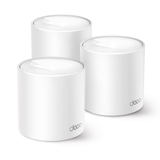 [TPLINK_DECO X10(3-PACK)] TPLINK AX1500 WHOLE HOME MESH WI-FI 6 SYSTEM (3-PACK)