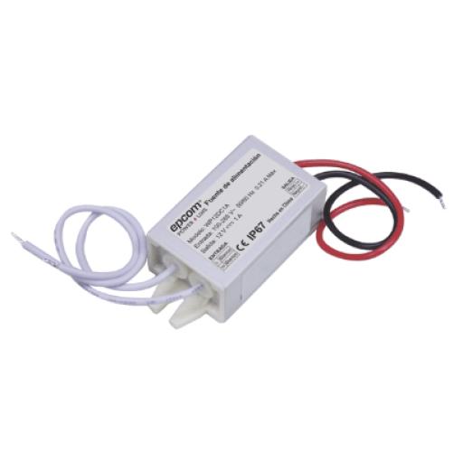 [EPCOM_WP12DC1A] Epcom FUENTE DE ALIMENTANTACION PARA INTEMPERIE WATERPROOF 12 V @ 1 A