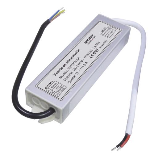 [EPCOM_WP12DC5A] Epcom FUENTE DE ALIMENTACION PARA INTEMPERIE WATERPROOF 12 V @ 5 A