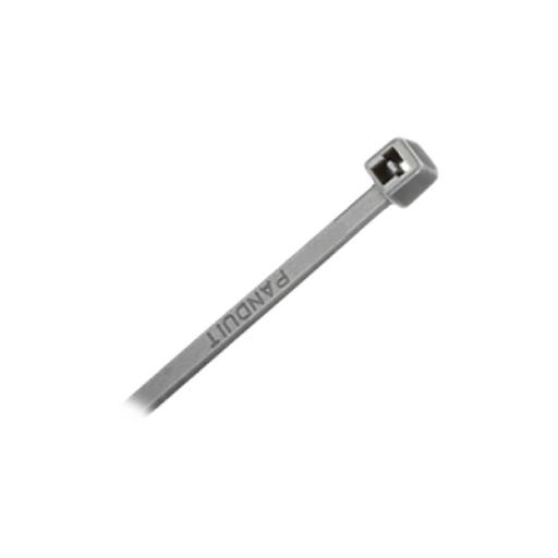 [PANDUIT_PLT3I-M8] Panduit Cincho de Naylon 6.6, Color Gris, 290 mm largo x 3.7mm ancho, sección transversal intermedia, 1000pz