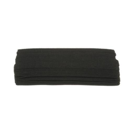 [PANDUIT_HLB2S-C0] Panduit Paquete de 100pz de Cinta de Contacto Tak-Ty®, de 178 mm de Largo y 19.1 mm de Ancho, Color Negro