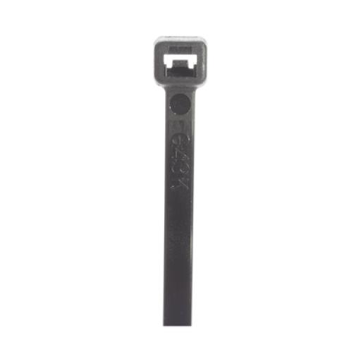 [PANDUIT_S21-120-C0] Panduit Cincho de Nylon 6.6 StrongHold™, 533mm largo x 7.6mm ancho, Color Negro Exterior, Resistente a Rayos UV, Paquete de 100pz