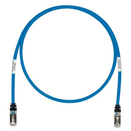 [PANDUIT_STP6X15BU] Panduit Patch Cord Cat6A, Blindado S/FTP, CM/LS0H, 15 ft, Color Azul