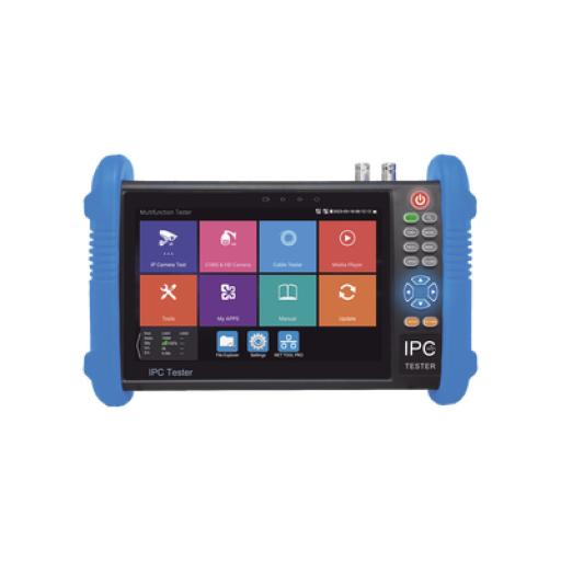 [EPCOM_TPTURBO8K] Epcom Probador de Vídeo Android con Pantalla LCD de 7" para IP ONVIF / HD-TVI (8MP), HD-CVI (8MP) y AHD (5MP) / Wi-Fi, Scanner IP, WiFi, entrada HDMI
