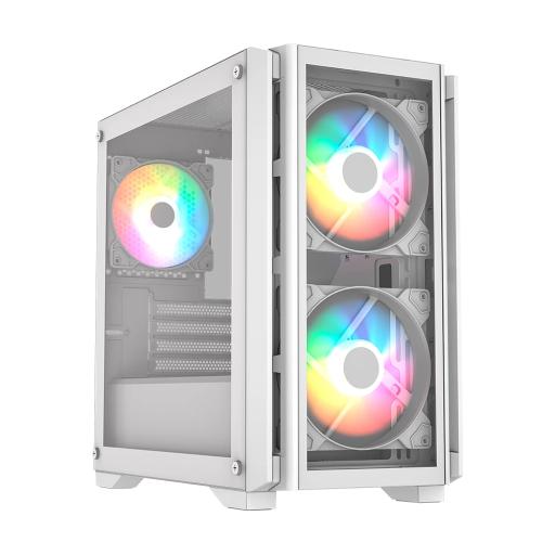 [BALAMRUSH_BR-938884] BALAMRUSH GABINETE BALAM RUSH (BR-938884) CARBONO CRYSTAL 4000C,MICRO ATX,1*USB 3.0,PANEL CRISTAL,3 FAN,BLANCO