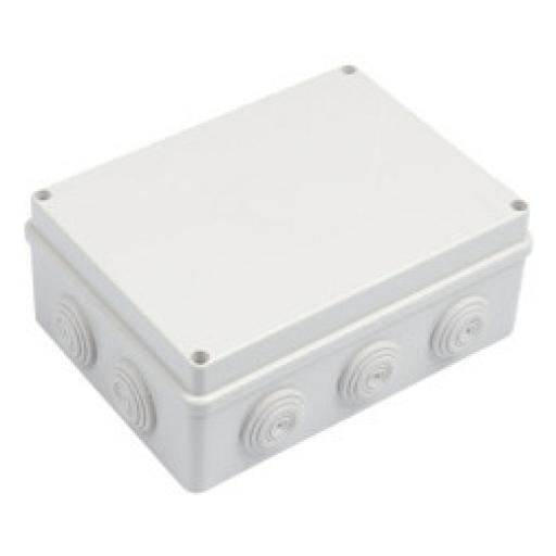 [PRECISION_PST-1419-ER] Precision Gabinete Derivación de Plástico (140 X 190 X 76 mm) con 10 Glándulas de Goma