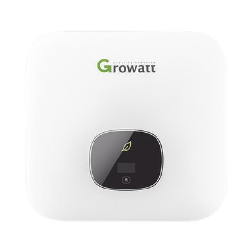 [GROWATT_MIN5000TLX2] GROWATT Inversor para Interconexión a CFE de 5 kW con Salida de 220 Vca, Módulo Wifi Incluido