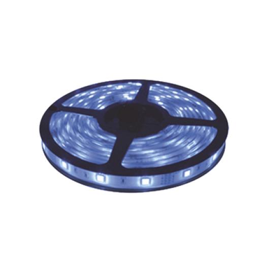 [JWJ_JLTL-3528-IP20] JWJ Tira Led de 5 m / Color Azul /Uso Interior / Potencia 15 W / 420 lm/ 12 V CD / IP 20.