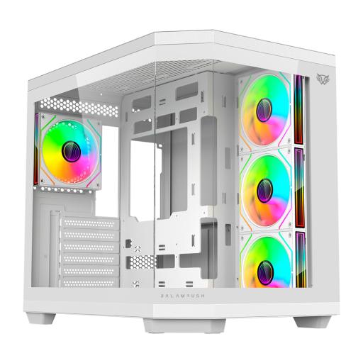 [BALAMRUSH_BR-938686] BALAMRUSH GABINETE BALAM RUSH (BR-938686) TANK MASTER 9600TB,ATX,1*USB 3.0,1*USB 2.0,CRISTAL TEMP,4 FAN,BLANCO