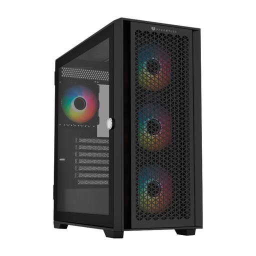 [BALAMRUSH_BR-938792] BALAMRUSH GABINETE BALAM RUSH (BR-938792) CARBONO TWIN MATE7000,ATX,1*USB 3.0,DOBLE PANEL,4 FAN,NEGRO