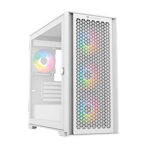 [BALAMRUSH_BR-938822] BALAMRUSH GABINETE BALAM RUSH (BR-938822) CARBONO TWIN MATE6000,MICRO ATX,1*USB 3.0,DOBLE PANEL,4 FAN,BLANCO