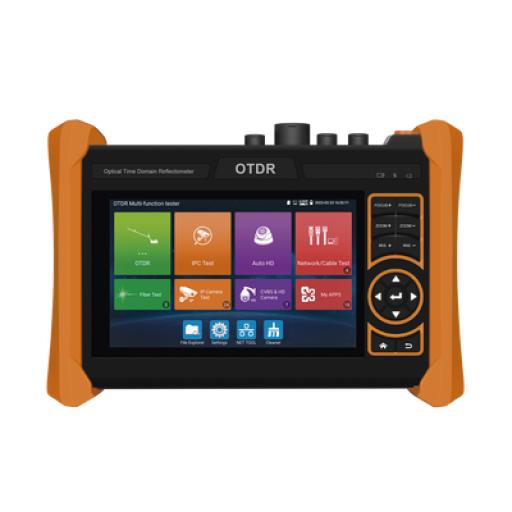 [EPCOM_TPTURBO4KOTDR] Epcom Probador de Vídeo  y OTDR / Pantalla LCD de 7" / IP ONVIF / 8MP TVI + 8MP CVI + 8MP AHD + SDI/EX‐SDI + Cable TDR / Prueba de Red de Fibra Óptica 