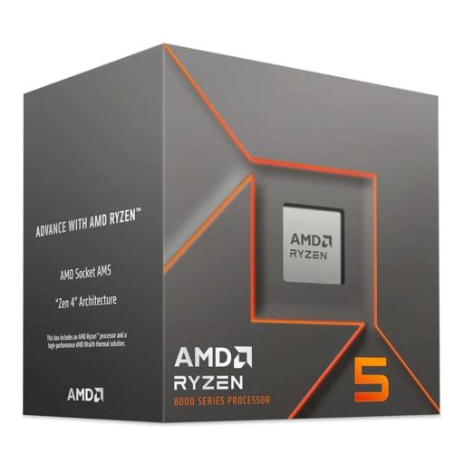 [AMD_100-100001591BOX] Procesador AMD Ryzen 5 8400F S-AM5 4.7GHz 6-Core 16MB L3 Cache