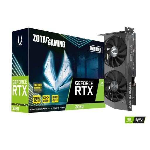 [ZOTAC_ZT-A30600E-10M] Tarjeta de video Zotac NVIDIA GeForce RTX 3060 Gaming Twin Edge 12GB