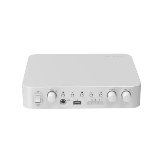 [HIKVISIONDIGITALTECHNOLOGY_DS-QAE0A60G1-VB] Hikvision Digital Technology Amplificador una Zona / 2 Canales / 30 W por Canal / Conexión Bluetooth / Salida 4-8 Ω