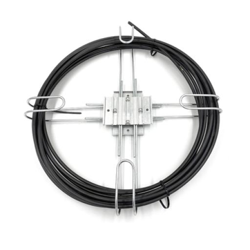 [LINKEDPROBYEPCOM_LP-CSB] LINKEDPRO BY EPCOM Raqueta para Almacenamiento de Cable para Poste de 300 a 600 mm