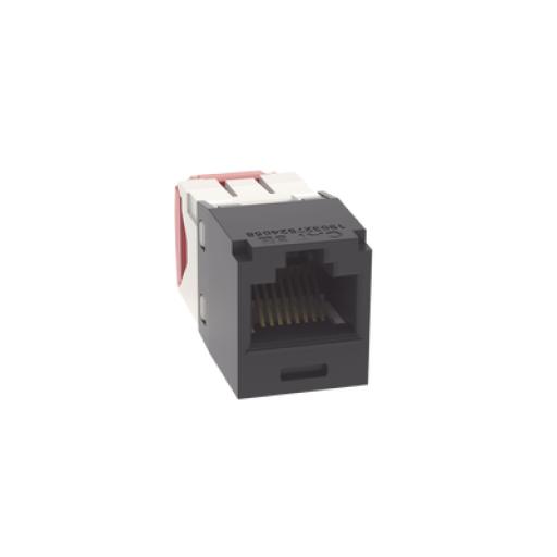[PANDUIT_CJ5E88TGBL] Panduit Conector Jack RJ45 Estilo TG, Mini-Com, Categoría 5e, de 8 posiciones y 8 cables, Color Negro