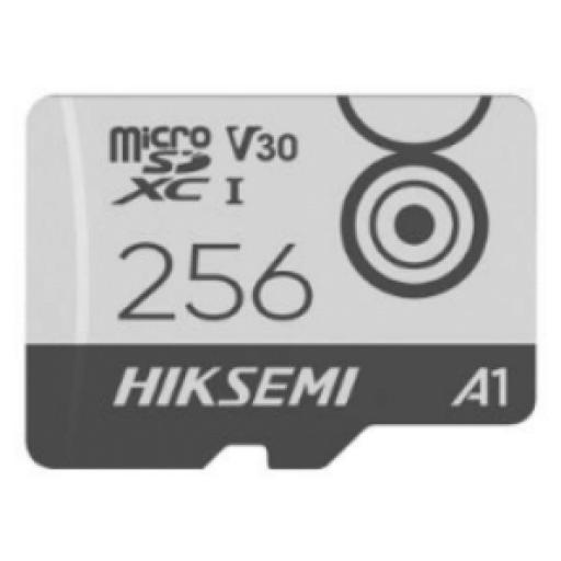 [HIKSEMIBYHIKVISION_HS-TF-M1/256G] HIKSEMI by HIKVISION Memoria MicroSD / Clase 10 de 256 GB / Especializada Para Videovigilancia Movil (Uso 24/7) / Soporta Altas Temperaturas / 95 MB/s Lectura / 55 MB/s Escritura