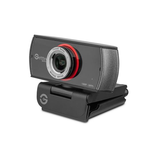 [GETTTECH_GPW-FHDMF-G1] Getttech WEBCAM STREAMING GETTTECH FHD 30FPS USB MICROFONOS DOBLES (GPW-FHDMF-G1)