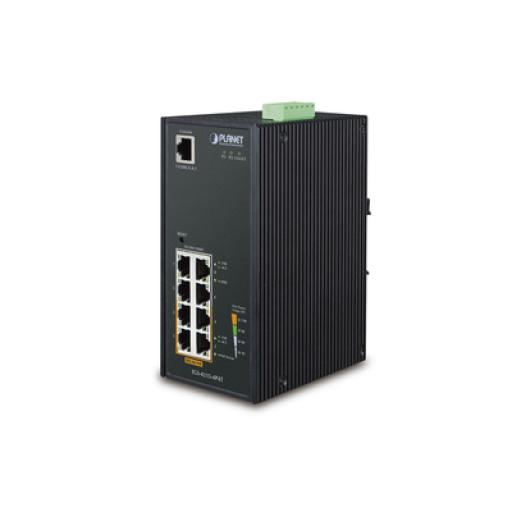 [PLANET_IGS-4215-4P4T] Planet Switch industrial Administrable 4 puertos 1000Mbps, 4 puertos PoE