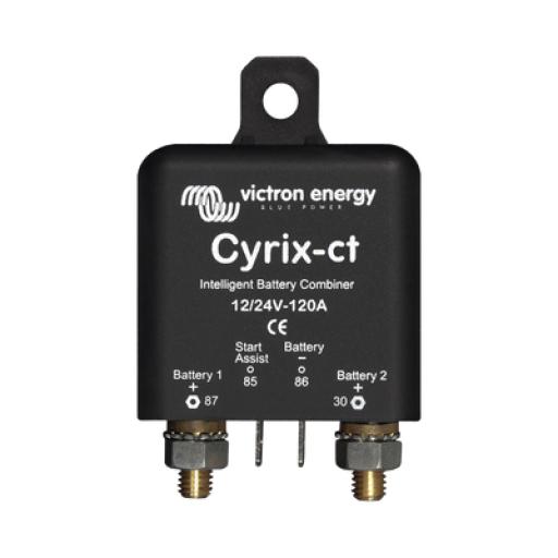 [VICTRONENERGY_CYRIXCT120] VICTRON ENERGY Cyrix-CT 12/24 V 120 A / Combinador Inteligente de Baterías en Vehículos y Embarcaciones