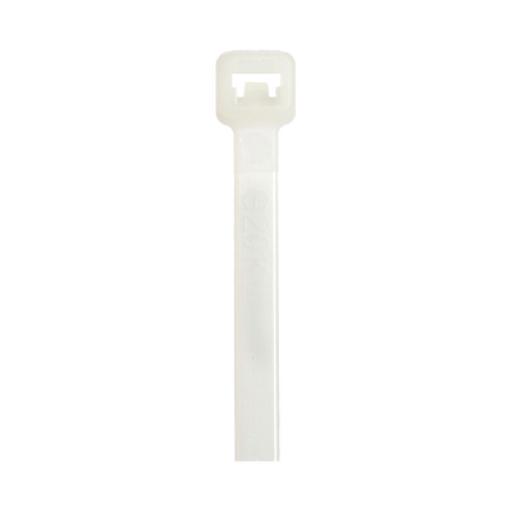 [PANDUIT_S21-120-C] Panduit Cincho de Nylon 6.6 StrongHold™, 533mm largo x 7.6mm ancho, Color Natural, Plenum, Paquete de 100pz