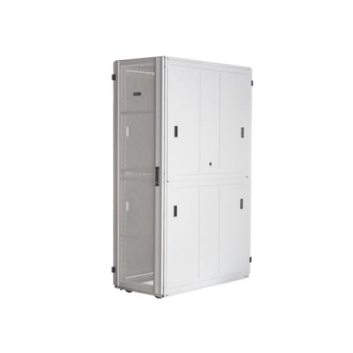 [PANDUIT_XGL84212W] Panduit Gabinete FlexFusion™ XGL (Light) para Centros de Datos, 42 UR, 800 mm de Ancho, 1070 mm de Profundidad, Fabricado en Acero, Color Blanco