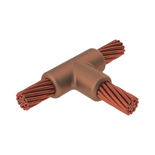 [TOTALGROUND_TGM-CCT-2/0-2/0] Total Ground Molde para Soldadura Exotérmica tipo T para cable 2/0 AWG - 2/0 AWG. 