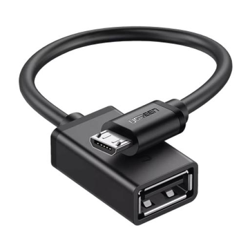 [UGREEN_10396] Ugreen Adaptador OTG Micro USB Macho A USB 2.0 A Hembra