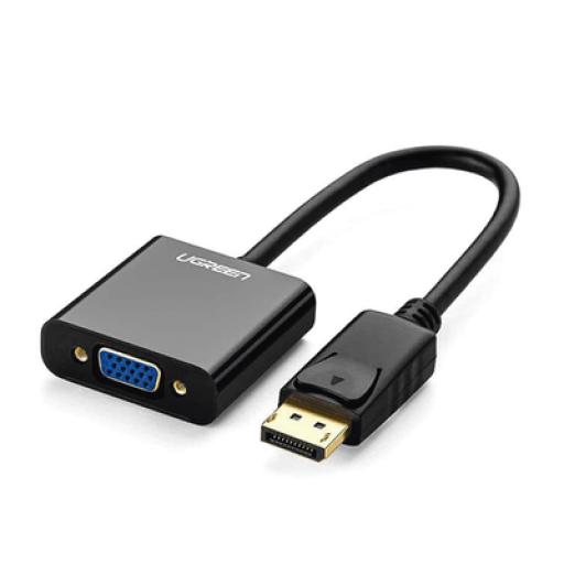 [UGREEN_20415] Ugreen Convertidor DP macho a VGA hembra (negro)