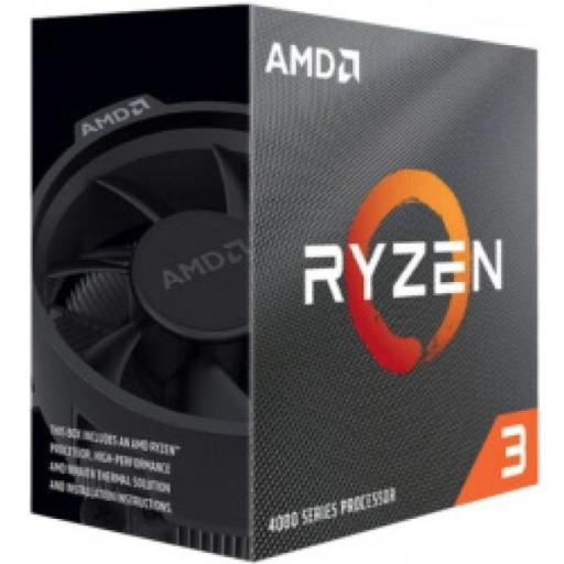 [AMD_100-100000510BOX] Procesador AMD Ryzen 3 4100 S-AM4 3.80GHz Quad-Core 4MB L3