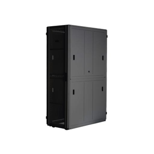 [PANDUIT_XGL64222B] Panduit Gabinete FlexFusion™ XGL (Light) para Centros de Datos, 42 UR, 600 mm de Ancho, 1200 mm de Profundidad, Fabricado en Acero, Color Negro