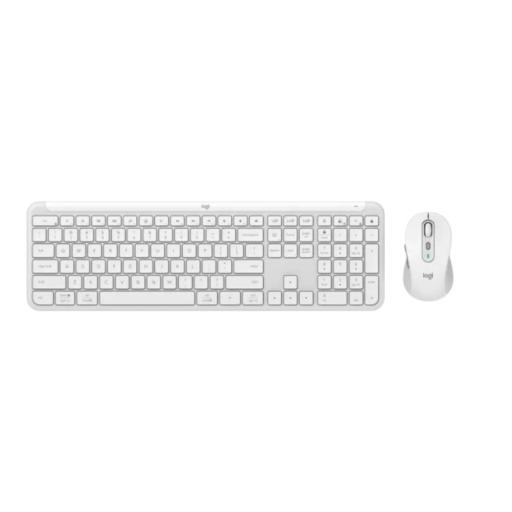 [LOGITECH_920-012594] Logitech - Keyboard and mouse set - Spanish (Latin American) - Wireless - USB - Antarctic white