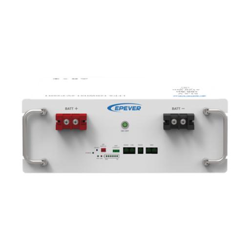 [EPEVER_LFP100EP51.2] EPEVER Batería de Litio LiFePO4 51.2Vcc, 5.12Kwh, Rack 4UR para Montaje en Rack,