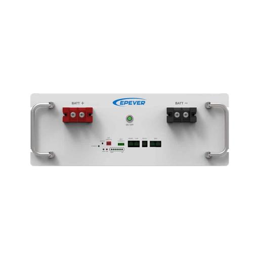 [EPEVER_LFP100EP51.2] EPEVER Batería de Litio LiFePO4 51.2Vcc, 5.12Kwh, Rack 4UR para Montaje en Rack,