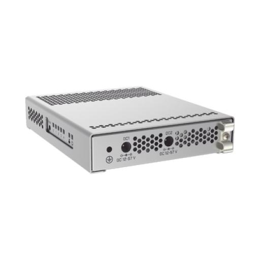 [MIKROTIK_CRS305-1G-4S+IN] Mikrotik (CRS305-1G-4S+IN) Switch administrable Sistema Operativo Dual, puerto 1G Rj45, 4 puertos 10G SFP+ para Escritorio