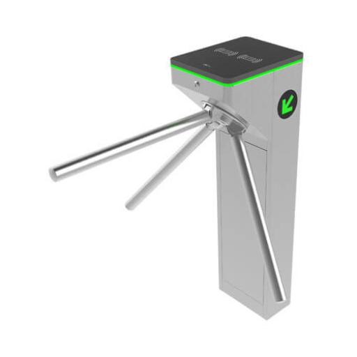 [ZKTECO_MTS-1000] ZKTeco Torniquete Trípode de Acero Inoxidable / Diseño ultra compacto / 25 Personas por Minuto / 2 Millones de ciclos