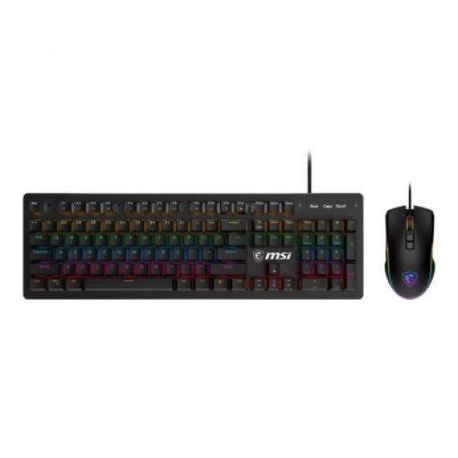 [MSI_FORGE GK300 COMBO BLUE] MSI Kit de teclado y mouse MSI FORGE GK300 COMBO BLUE