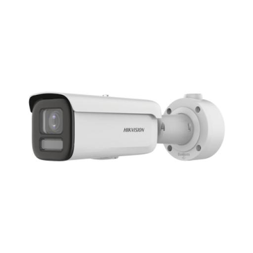 [HIKVISIONDIGITALTECHNOLOGY_DS-2CD3T86G2H-LISU] Hikvision Digital Technology Bala IP 8 Megapixel / Lente 4 mm / Dual Light (60 mts IR + 60 mts Luz Blanca ) / Darkfighter S / Exterior IP67  / WDR 130 dB / AcuSense / Captura Facial / HEOP