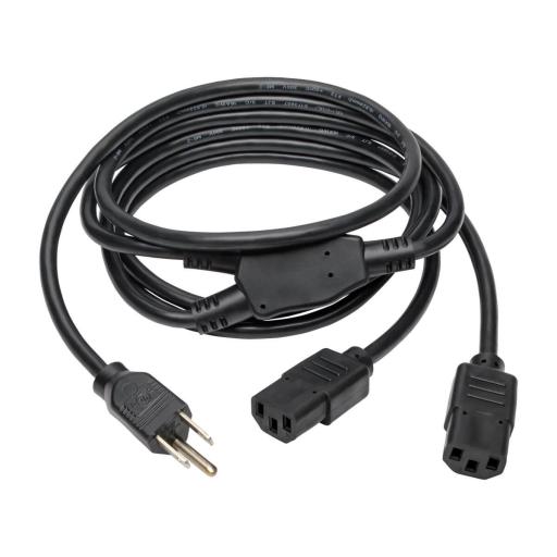 [TRIPPLITE_P006-006-2] Tripp Lite CABLE DIVISOR DE CORRIENTE PC EN Y NEMA5-15P 2X C13 1.83M .