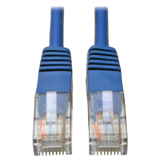 [TRIPPLITE_N002-030-BL] Tripp Lite CABLE PATCH CAT5E UTP MOLDEADO 350MHZ RJ45 M/M AZUL 9.14M .