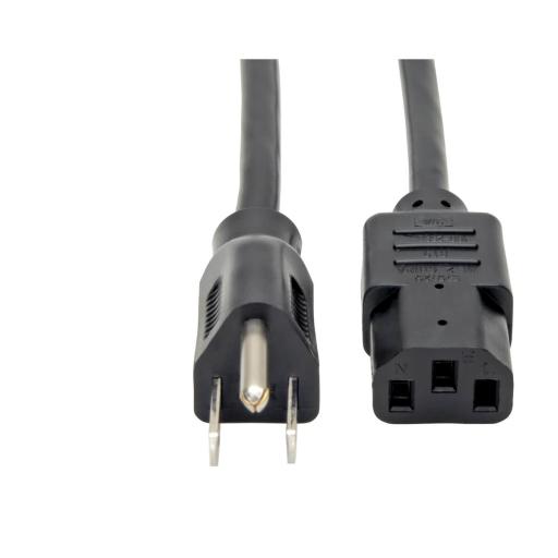[TRIPPLITE_P010-012] Tripp Lite CABLE ALIMENTACION COMPUTADORA NEMA 5-15P/C14 10A 18AWG 3.7M
