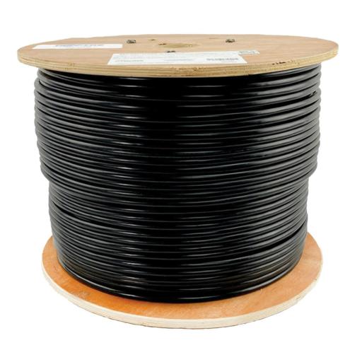 [TRIPPLITE_N224-01K-BK] Tripp Lite CABLE GRANEL CMP PLENUM CAT6 NUCLEU SOLIDO NEGRO 305M