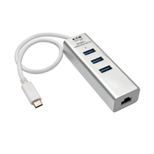 [TRIPPLITE_U460-003-3A1G] Tripp Lite HUB ADAPTADOR PORTATIL USB 3.1 USB-C 3 PUERTOS THUNDERBOLT 3