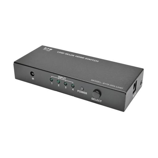 [TRIPPLITE_B119-004-UHD] Tripp Lite 4-PORT-SWITCH HDMI FOR VIDEO A ND AUDIO