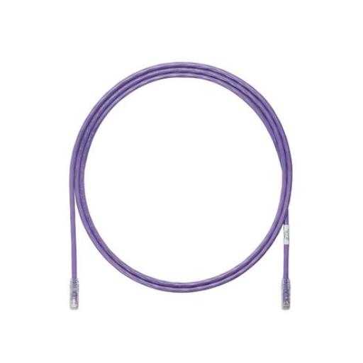 [PANDUIT_UTP28X5VL] Panduit Cable de Parcheo UTP Cat6A, CM/LSZH, Diámetro Reducido (28AWG), Color Violeta, 5ft