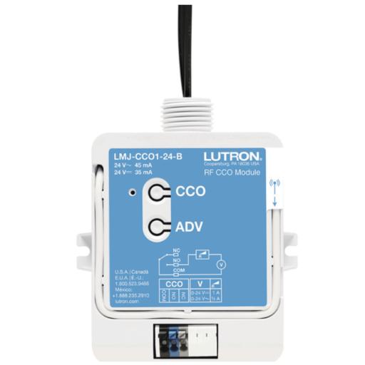 [LUTRON_LMJCCO124B] Lutron (RadioRA3) Modulo relevador de salida contacto seco NC, NO