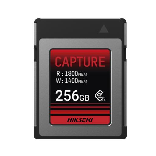 [HIKSEMIBYHIKVISION_HS-CFE-E300/256G] HIKSEMI by HIKVISION Memoria CFexpress tipo B / Clase 10 de 256 GB / Especializada para Cámaras de Fotografía y Video  / 1800 MB/s Lectura / 1400 MB/s Escritura