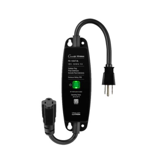 [LUTRONCASETAWIRELESS_PD15OUTBL] LUTRON CASETA WIRELESS (Caseta Wireless) PlugIn Interruptor On/Off para uso en exterior intemperie IP66, inalámbrico. 15A /120V